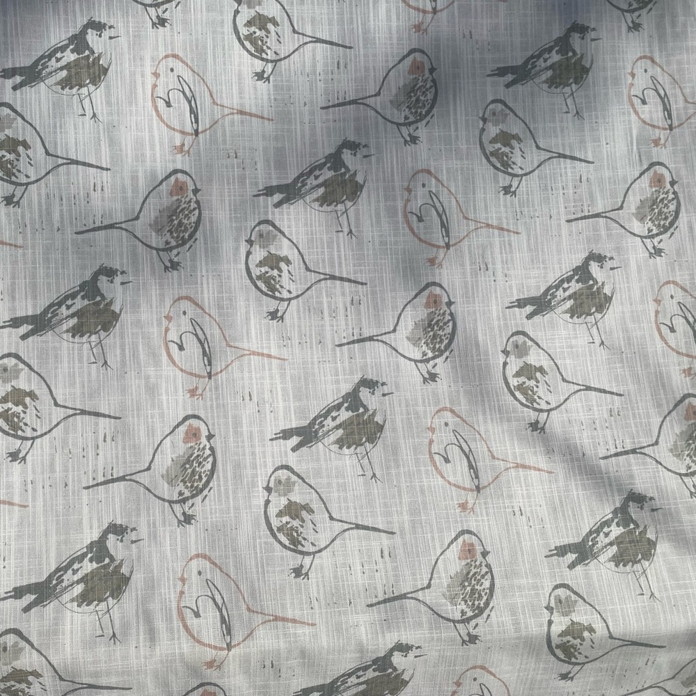 Bird Patterned Fabric